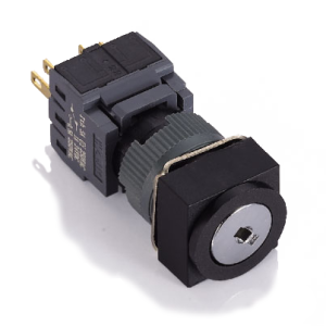 Plastic Pushbutton - F16 Series F16 Square key