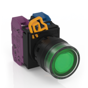 Plastic Pushbutton - HQ Button Switch And Indicator Light HQ Flat button with lamp