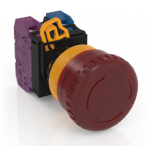 Plastic Pushbutton - HQ Button Switch And Indicator Light HQ Illuminated emergency stop switch