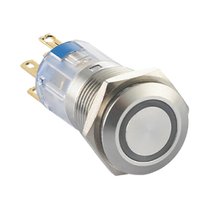 Metal Pushbutton - J16 Metal Button Switch J16-271-E