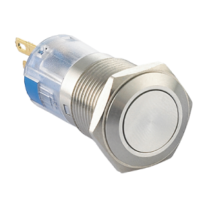 Metal Pushbutton - J16 Metal Button Switch J16 Plane circle