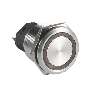 Metal Pushbutton - J16/19/22/25-M Metal Button Switch J16 Toroidal illuminated button