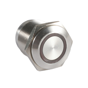 Metal Pushbutton - J16/19-X Metal Button Switch J16 Toroidal illuminated button