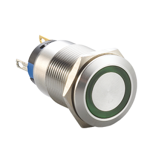 Metal Pushbutton - J19 Metal Button Switch J19-271 Solid circular