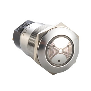 Metal Pushbutton - J19 Metal Button Switch J19-BZL Buzzer with light