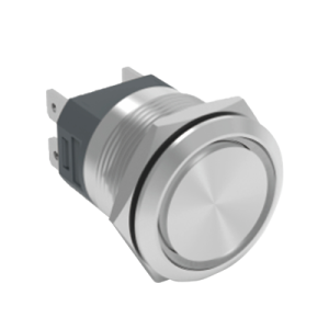 Metal Pushbutton - High Current Metal Button J19-C-211