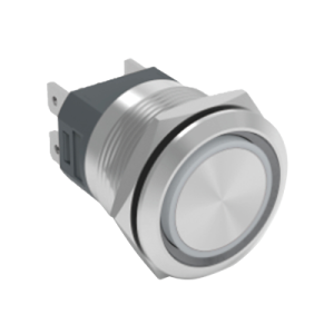 Metal Pushbutton - High Current Metal Button J22-C-271