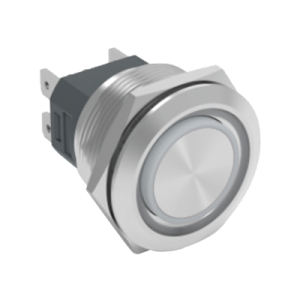 Metal Pushbutton - High Current Metal Button J25-C-271