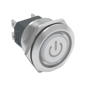 Metal Pushbutton - High Current Metal Button J25-C-271-P