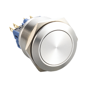 Metal Pushbutton - J22/25/30/40 Metal Button Switch J25 Flat button
