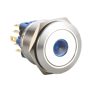 Metal Pushbutton - J22/25/30/40 Metal Button Switch J25 Flat button headlamp