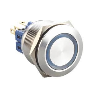 Metal Pushbutton - J22/25/30/40 Metal Button Switch J25 Flat button strip lamp
