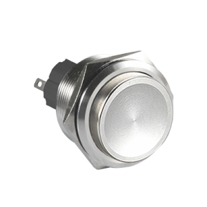 Metal Pushbutton - J16/19/22/25-M Metal Button Switch J25 High face button