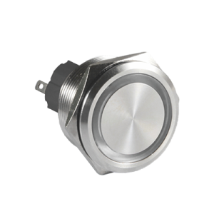 Metal Pushbutton - J16/19/22/25-M Metal Button Switch J25 Toroidal illuminated button