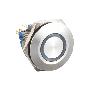 Metal Pushbutton - J22/25/30/40 Metal Button Switch J30 Flat button strip lamp