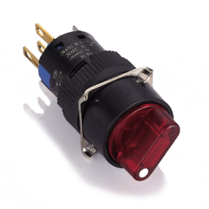 Plastic Pushbutton - K16 Series K16 Circular illuminated selection button