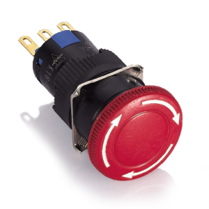 Plastic Pushbutton - K16 Series K16 Emergency stop small head