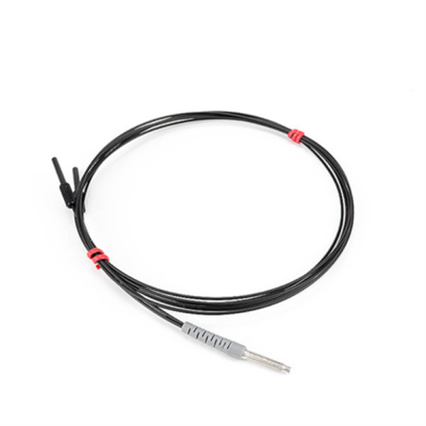 1M Or 2M M3 Diffuse Coaxial Fiber Optic Sensor Stainless Steel