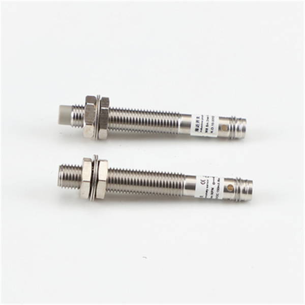 60mm Length Metal Tube Cylindrical M8 Inductive Sensor With M8 Pico Connector