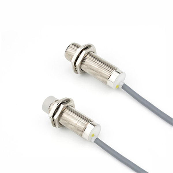 Cylindrical Inductive 2 Wire Proximity Sensor 20-250VAC M18 Metal Tube For Metal Measurement
