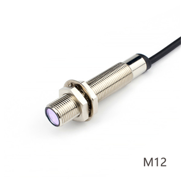 M12 Proximity Switch Diffuse Laser Proximity Sensor Switch 300mm Distance Adjustable Laser Measurement