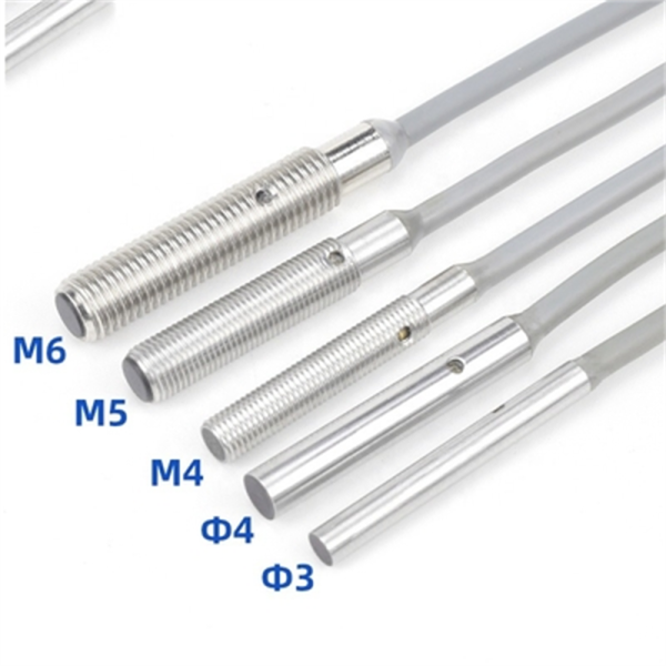 Small Size Inductive Proximity Sensor M3 / M4 / M5 / M6 Stainless Steel Housing